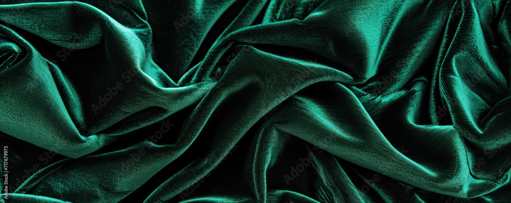 Dark green velvet texture background Dark green velvet texture background