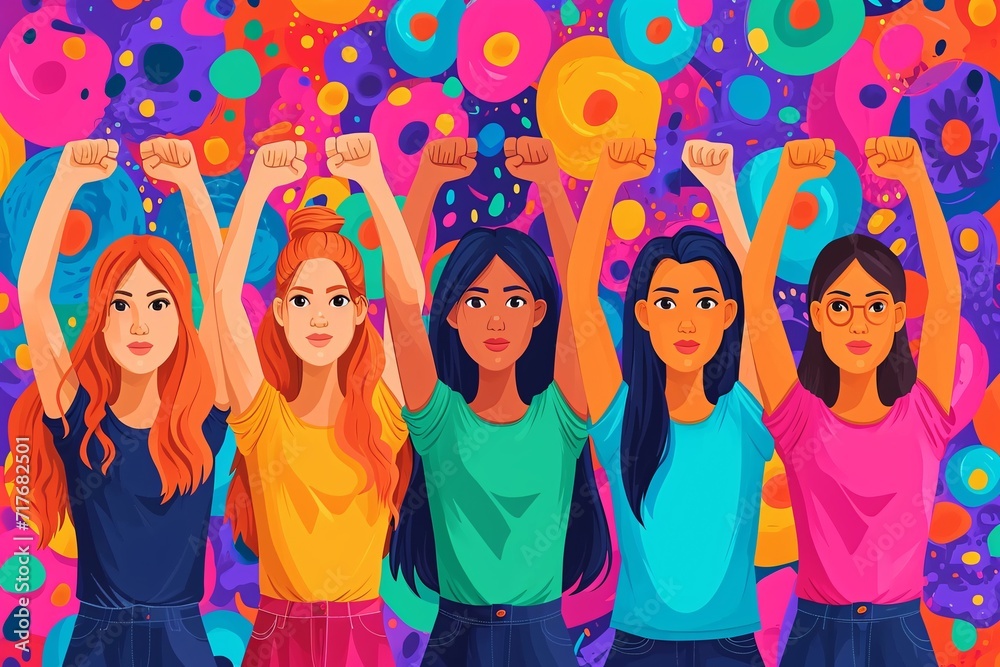 Women's Empowerment: A Colorful Celebration of Women's Month Generative AI Women's Empowerment: A Colorful Celebration of Women's Month Generative AI