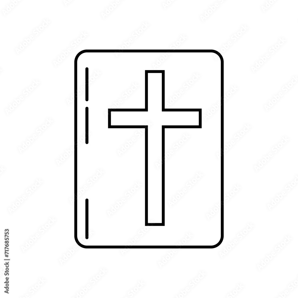 Bible icon vector. Religion illustration sign. Faith symbol or logo. Bible icon vector. Religion illustration sign. Faith symbol or logo.