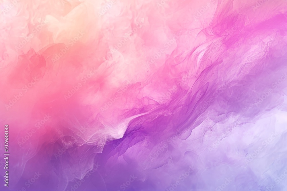 features a soft and ethereal texture that transitions from pink to purple