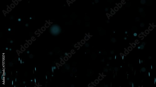 WINNER sparkling flakes of fire and glitter flying particle text animation video with a transparent background.