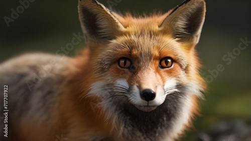 Close up of a fox in the forest © MARS