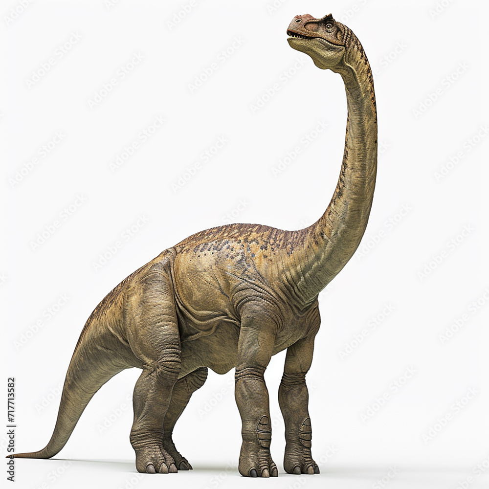 Fototapeta premium ブラキオサウルスのイメージ - image of Brachiosaurus - No3-6 Generative AI