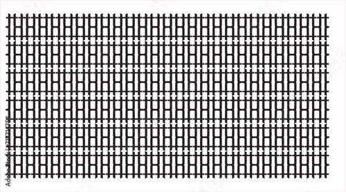 metal grid background