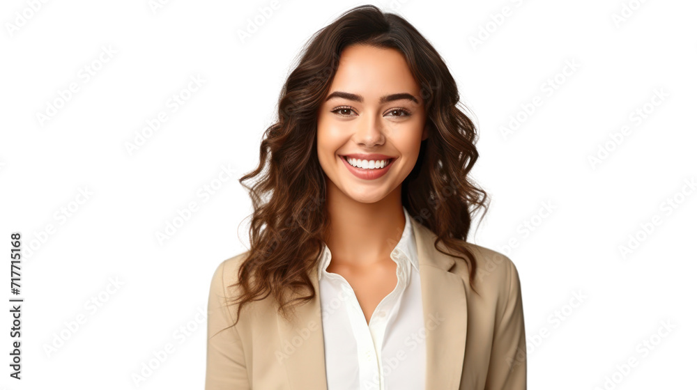 Business woman portrait isolated on transparent background. PNG Business woman portrait isolated on transparent background. PNG