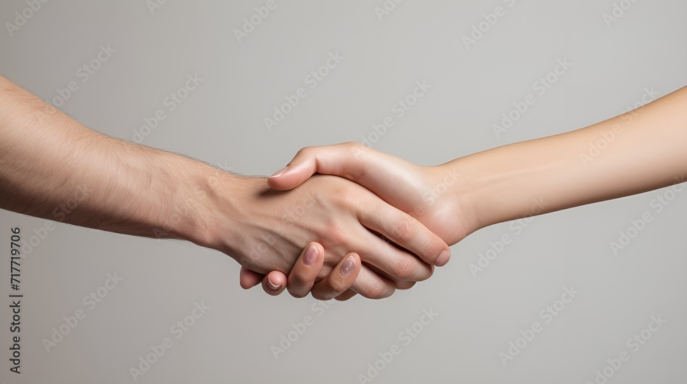 Couple holding hands in a plain background , Couple, holding hands, plain background