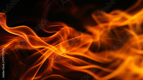 Abstract flame fire background