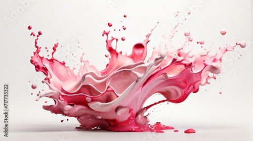 pink splash