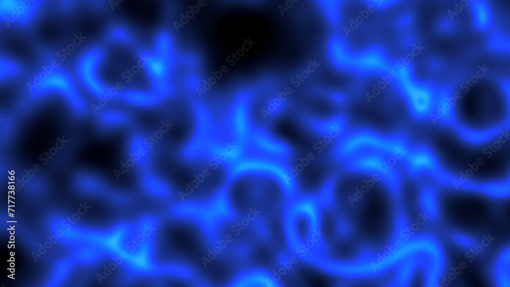 Ethereal Blue Neural Network In Infrared Heatmapping Style Ethereal Blue Neural Network In Infrared Heatmapping Style