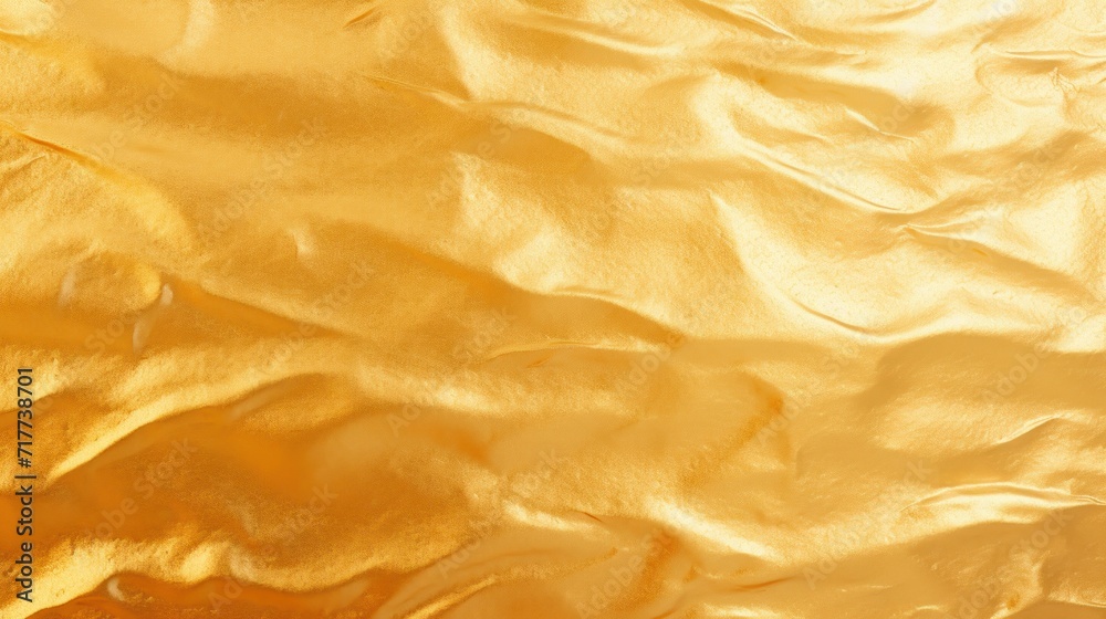 Close-Up of Shimmering Gold Cloth Texture, Luxurious Fabric Background Close-Up of Shimmering Gold Cloth Texture, Luxurious Fabric Background