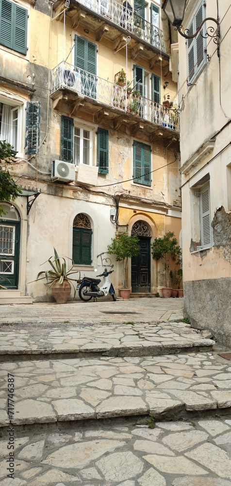 Street in an Italian city