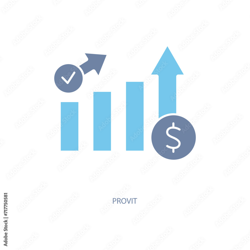 provit concept line icon. Simple element illustration. provit concept outline symbol design. provit concept line icon. Simple element illustration. provit concept outline symbol design.