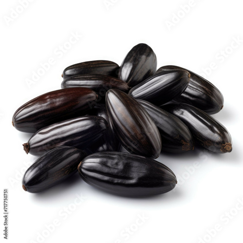 Tonka Beans isolated on white background
