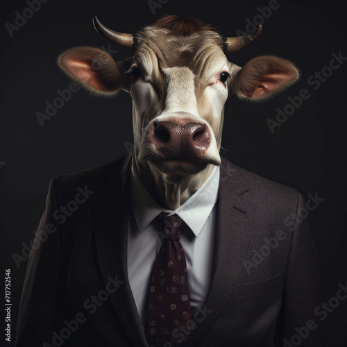 Cow in a suit © Michael Böhm