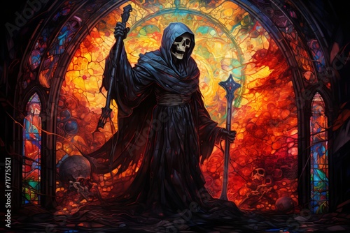 Grim Reaper's Midnight Haunting Journey