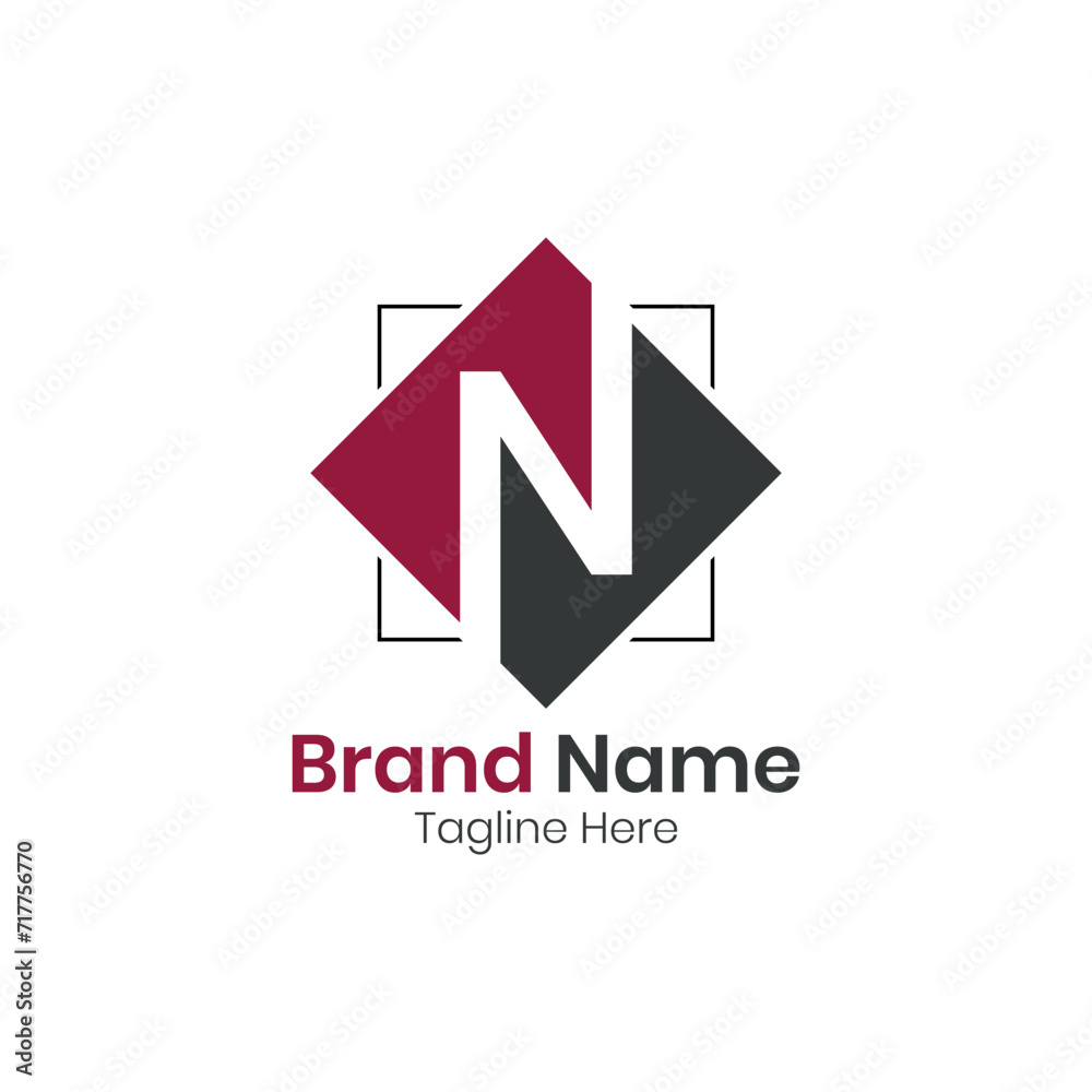 letter N logo design, Minimalist N initial based vector icon Minimal elegant monogram art logo design .
letter N logo design, Minimalist N initial based vector icon Minimal elegant monogram art logo design .