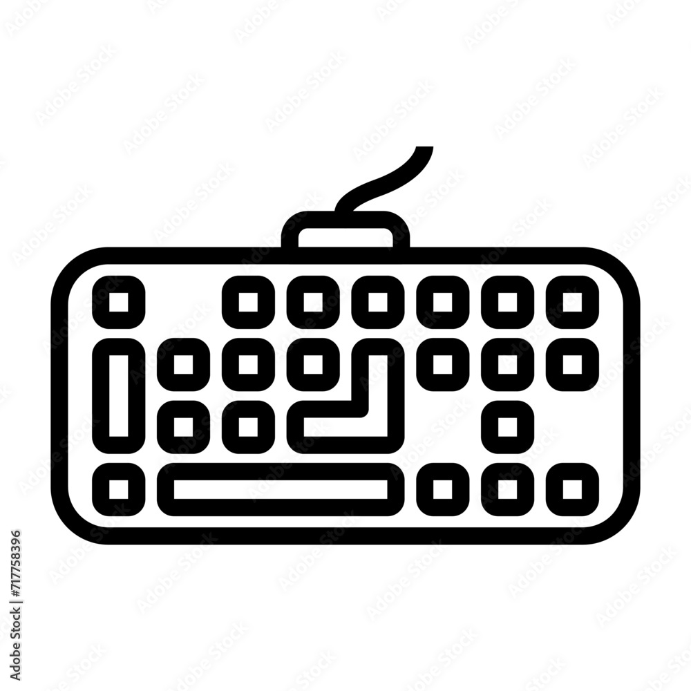 Keyboard Vector Icon Keyboard Vector Icon