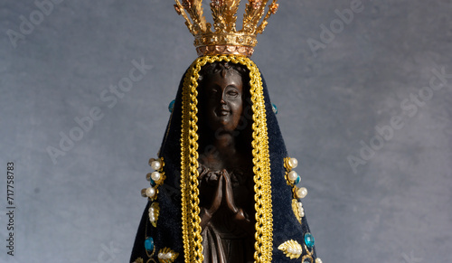 A santa imagem de Nossa Senhora da Conceição Aparecida, a padroeira do Brasil photo