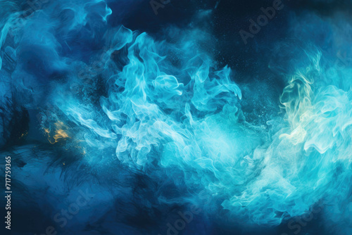 blue and blue fire background image