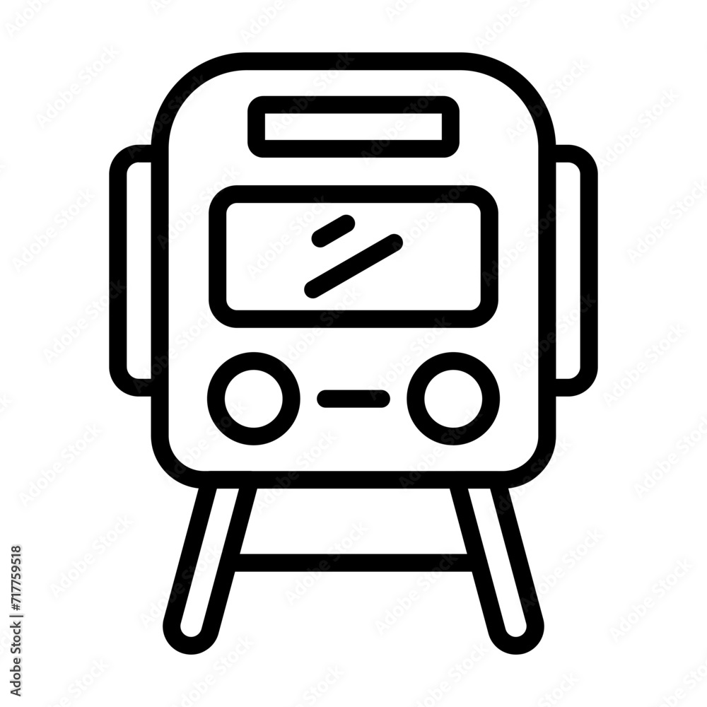 Train Vector Icon