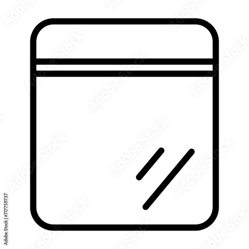Ziploc bags Vector Icon