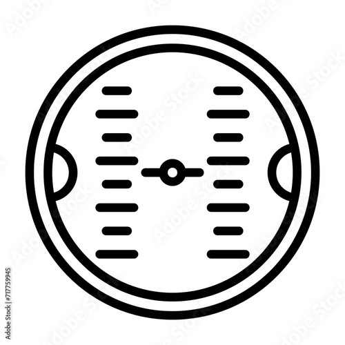 Altitude Meter Vector Icon