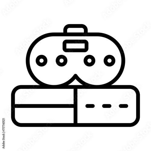 Gaming Console Controller Vector Icon