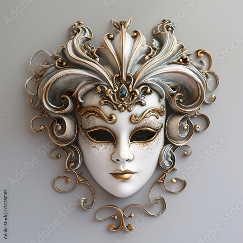 Luxury Masquerade venitian carnival mask