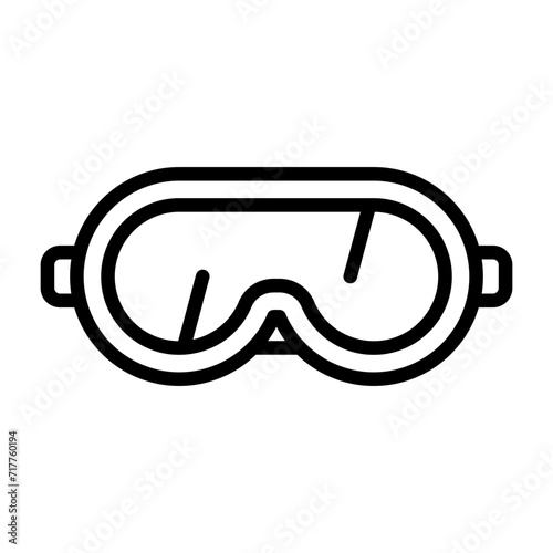 Safety Goggles Vector Icon