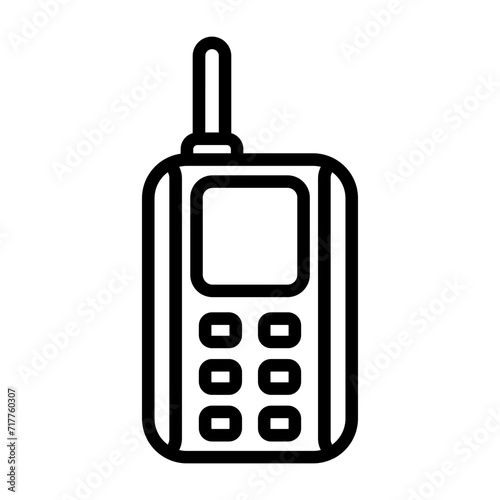 Walkie Talkie Vector Icon