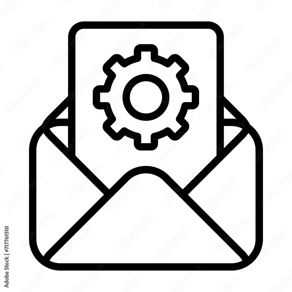 Email Services Vector Icon Email Services Vector Icon