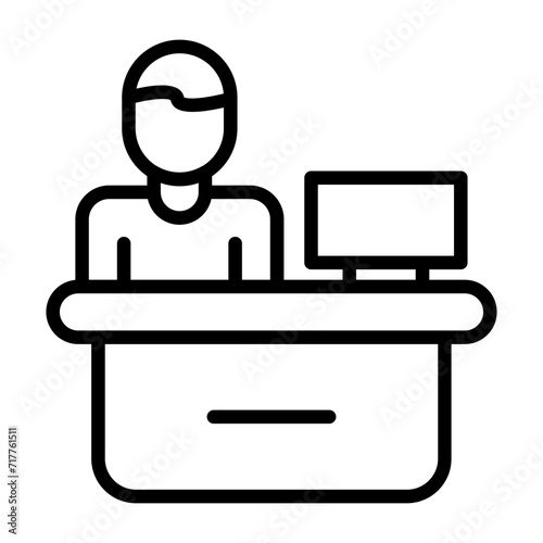 Helpdesk Vector Icon