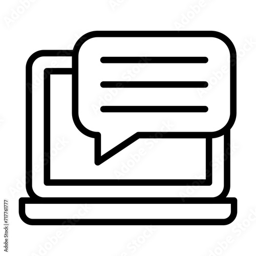 Live Chat Vector Icon