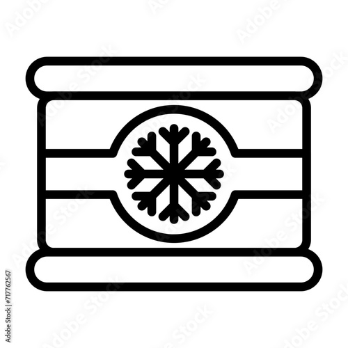 Freeze-dried meals Vector Icon