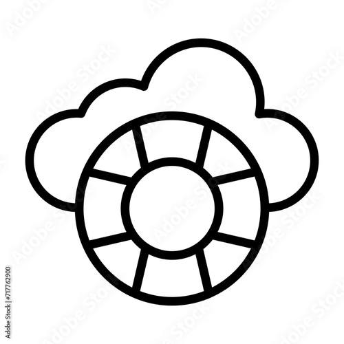 Disaster Recovery Vector Icon