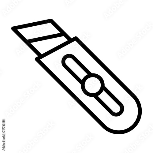 Paper Cutter Vector Icon