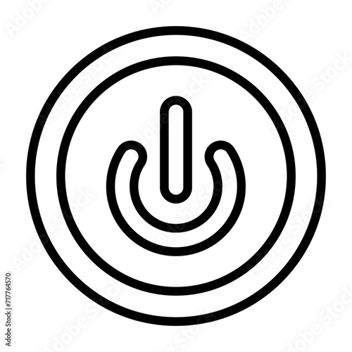 Power button Vector Icon