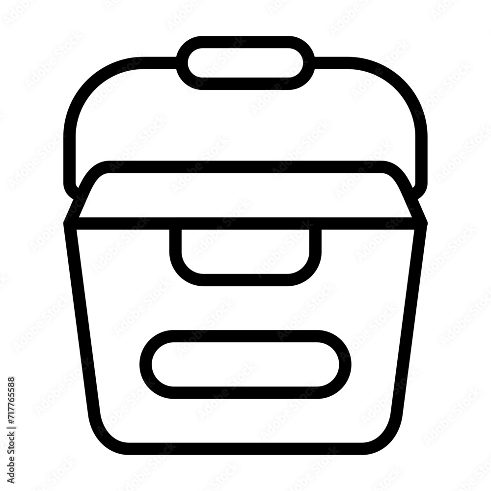 Portable water container Vector Icon Portable water container Vector Icon