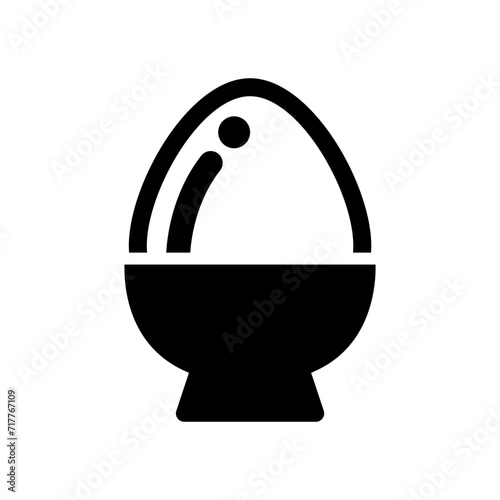 Boiled egg icon