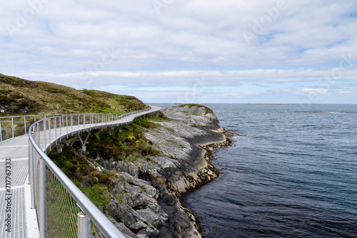 Photography The Atlantic Ocean Road or the Atlantic Road,  an 8
