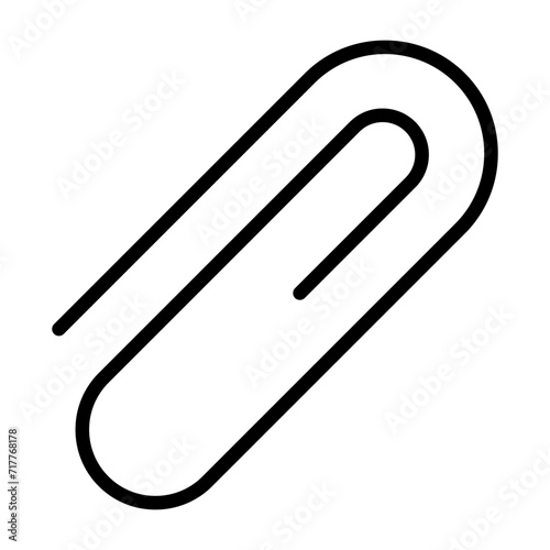 Paperclip Vector Icon