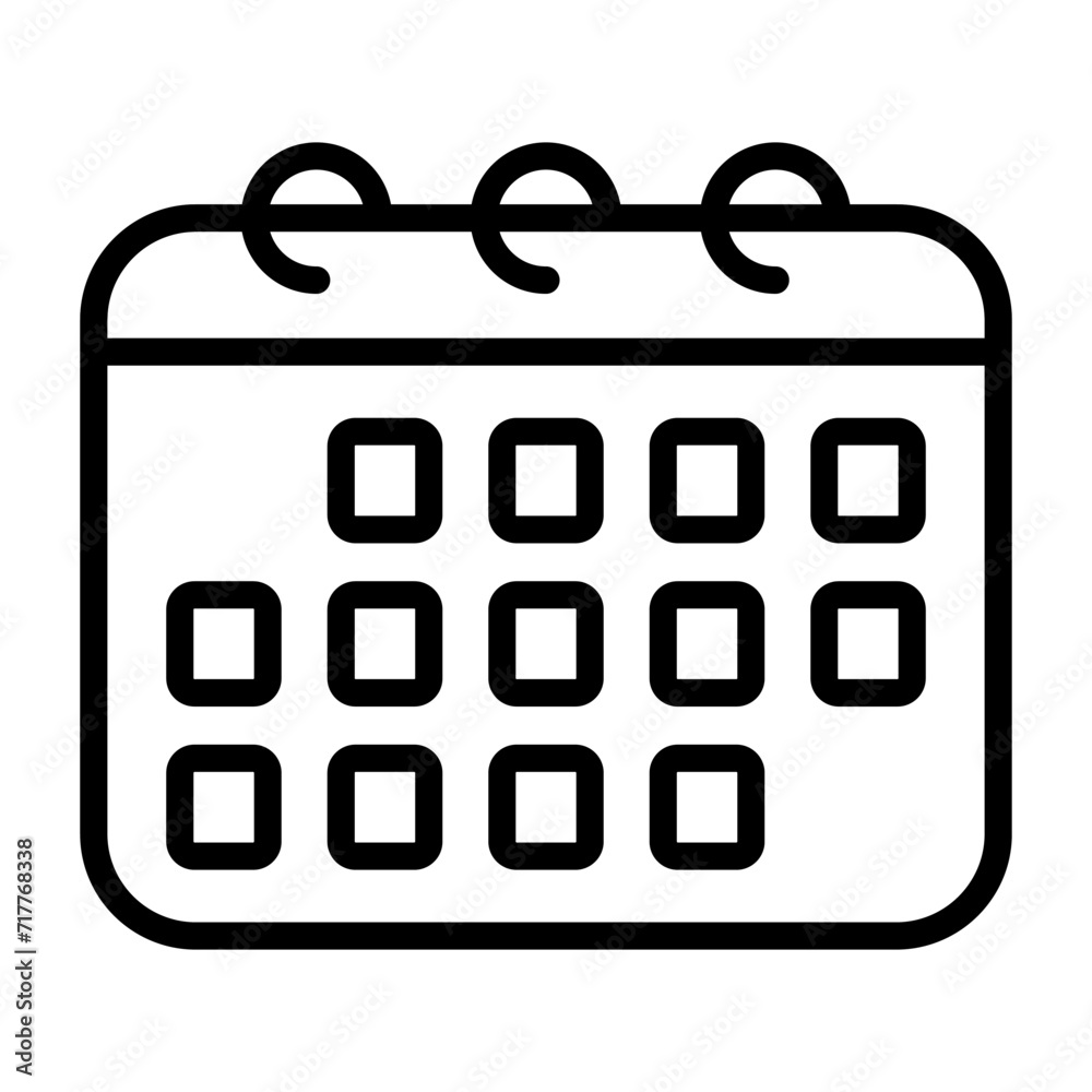 Calendar Vector Icon Calendar Vector Icon