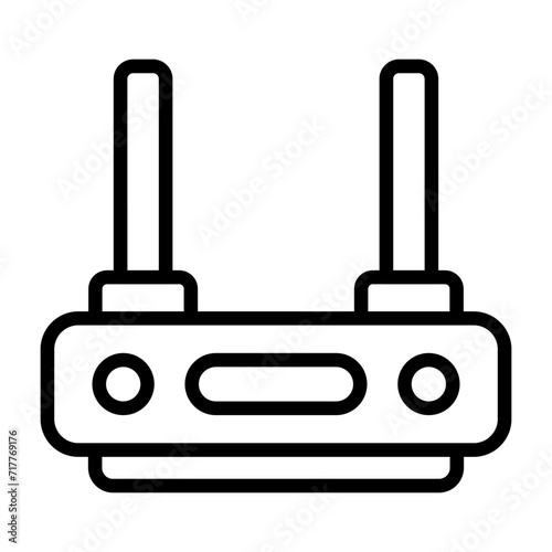 Router Vector Icon