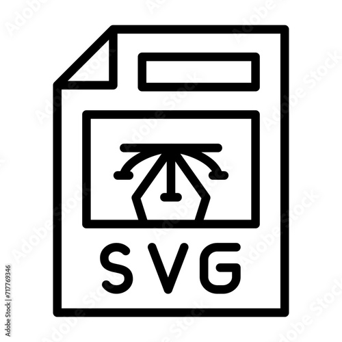 Svg File Vector Icon