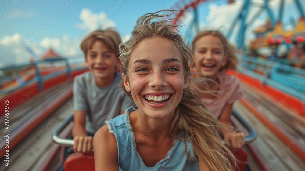 Rollercoaster Ride with Friends: A Fun and Exciting Experience Generative AI Rollercoaster Ride with Friends: A Fun and Exciting Experience Generative AI