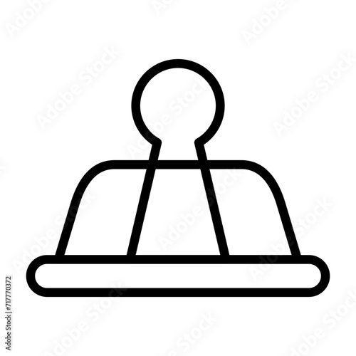 Paperclip Vector Icon
