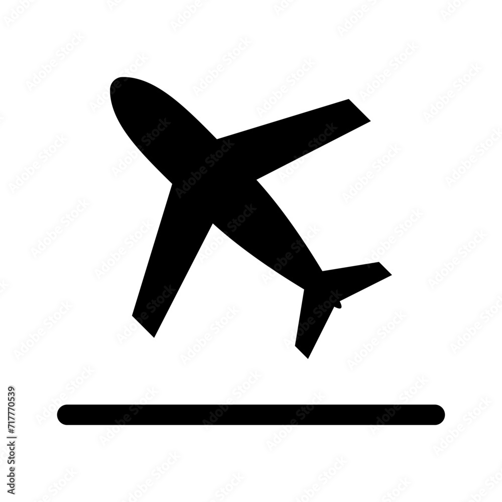 Obraz premium Airplane icon