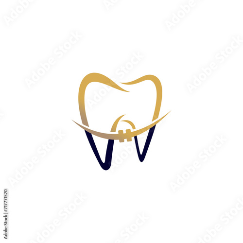 orthodontic logo vector