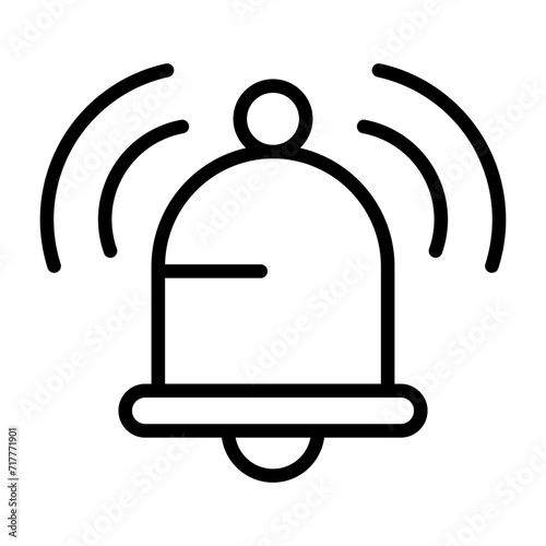 Bell Ring Vector Icon