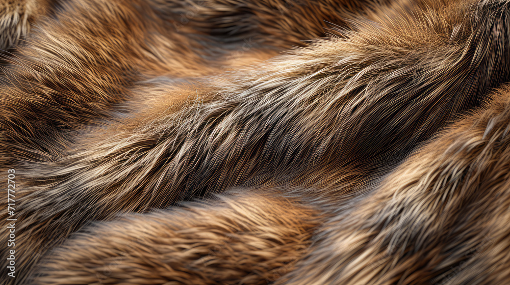 texture of long light brown natural luxurious fur closeup texture of long light brown natural luxurious fur closeup